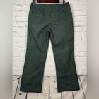 Patagonia Organic Cotton Hiking Wide Leg Pant Womens Sz 8 Green Outdoor Camping