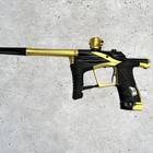 Used Planet Eclipse Lv1 Paintball Marker Gun W  Case - Black gold