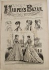 Harper s Bazar 1867 Volume 1 November 1867 To  December 1868 Fashion Womens Mens