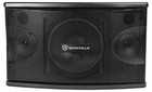 Pair Rockville Kps80 8  3-way 800 Watt Karaoke pro Speakers wall Brackets   Mdf 