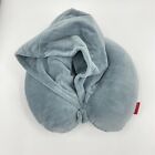 Memory Foam Large Hoodie U Shape Travel Pillow Neck Support Head Rest Soft Hood