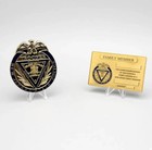 Nj State Pba Lifetime Gold Card 2026  Not Dea Sba Lba Cea   Metal Sticker