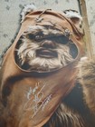 Warrick Davis Wicket Ewok Star Wars Autographed Signed Life Size Stand Up Proof