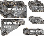 Terrain Area Footprints - Breach - Compatible W  Warhammer 40k 11th Ed