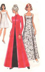 437 Evening Dress And Coat Doll Pattern You Choose The Doll Size