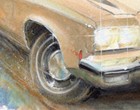 Signed Evil Dead 1973 Oldsmobile Delta 88 Poster Print Wall Art 11x14 Unframed