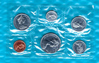 Canada - Spectacular  Royal Canadian Mint - Ottawa - 1972 Prooflike Six Coin Set