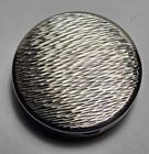 Vintage Tiffany   Co  Germany 925 Sterling Silver Round Wave Pattern Pill Box
