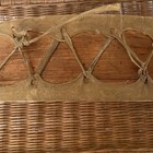 Vintage Native American Southwestern  Kokopelli 11 5  Rawhide Drum Hand Painted