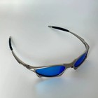 Oakley Penny   Juliet X-metal Sunglasses Silver Alloy Frame Bule Lens   authentic