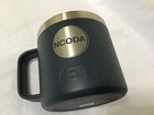 Yeti 14 Oz  Rambler Blue Stainless Steel Mug Cup With Handle  No Lid