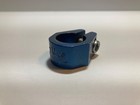 Vintage Tuf Neck Seat  Post Clamp Blue Old School Bmx