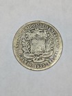 Venezuela 1935 Bol  var Libertador Silver Coin