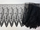 Antique Lace - Wide Chantilly Flounce Circa 1900 - 1 40 Meters