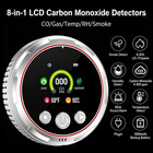 5-in-1 Co Detector With Smoke   Natural Gas  Plug-in Safety Alarm Portable 2026