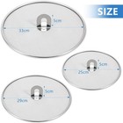 Stainless Steel Fine Mesh Frying Pan Splatter Screen Anti-oil Splash Guard