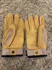 Petzl Cordex Lightweight Belay rappel Gloves Tan Size Large