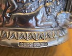 Vintage Elkington   Company 1881 Stamped Claret   Wine Holder Pourer Cherub Vine