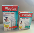 Vintage Playtex Disposable Bottle Liners 4   8fl Oz  50 Count New In Package X 2