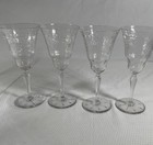 Libbey Rock Sharpe 7 875  Water Goblet Halifax Wine Glass Set Of 4