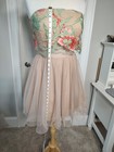 City Studio Strapless Floral Embroidered Tulle Fit   Flare Dress 13