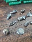 Lot Of  54pcs  1998 Vintage Monopoly  11 Playing Pieces  10 Hotels   33 Houses