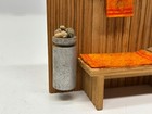 Vtg Lundby Sweden Dollhouse Furniture Miniature Wooden Sauna