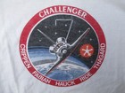 Vtg 1983 Sts-7 Space Shuttle Challenger Mission T Shirt  Single Stitch  Nasa