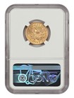 1854  5 Ngc Ms62  ddo   earing   Fs-101  - Liberty Head  5 - Neat Variety