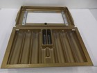 Cast  Aluminum Poker Tray With Cover And Key Brand New  Last One 