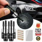 5x Automotive Glass Nano Repair Fluid Car Windshield Resin Crack Tool Kit Diy Us