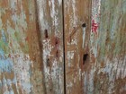 Antique Pair Mexican Old--primitive-rustic-33x72-barn Door-turquoise-heavy
