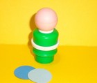 Vintage Fisher Price Little People 938 Sesame Street Mr  Hooper