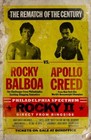 Rocky Balboa Vs Apollo Creed Bicentennial Superfight Poster print Stallone