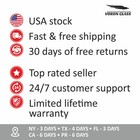 Rain Guards Vent Visors Shade For 2021-2025 Nissan Rogue Shatterproof