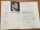 New York Philharmonic Season 1959-60