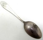 Santa Fe Nm Collectible Spoon San Miguel Mission 3in Silver Us Seller     Us