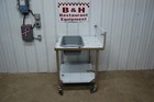 Amtekco 29  Stainless Steel Mobile Chicken Breading Table - Never Used