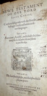 1576-geneva-bible Leaf-the New Testament Title Page-1st Small Folio   