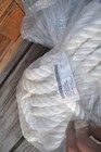 Safety Lanyard  With Crosby 2 Ton  Hook Nylon Rope 1 Inch 62 Ft Mil Surplus