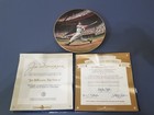 Damaged Signed Bradford Exchange Joe Dimaggio  the Streak  Plate W  Coa -   5000