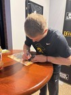 Kaden Wetjen Autographed 11x14  Photo Signed Iowa Hawkeyes Free Shipping     