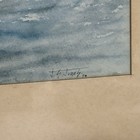 Original Watercolor Painting Signed J s  Toney 1979 Nautical Harbor Sailboat
