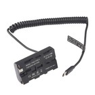 New Usb-c To Np-f550 Dummy Battery Power Adapter Accessories For Sony Monitor