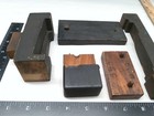 Lot Artist Steampunk Odd Shapes Industrial Foundry Wood Mold Patterns Vintage