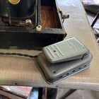 Singer Model 15 Portable Sewing Machine From 1934 With Case -- Works