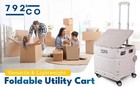Ultimate Foldable Rolling Cart With Wheels  And Bonus Insulated Shopping Bag 