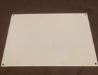 Vintage Authentic Porcelain Enamel Caution Sign 10   by 7   