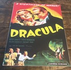Dracula Horror Movie Poster 8x10 Cardstock