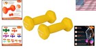 Soft Grip Neoprene Dumbbells Pair - Perfect For All Fitness Levels And Cardio